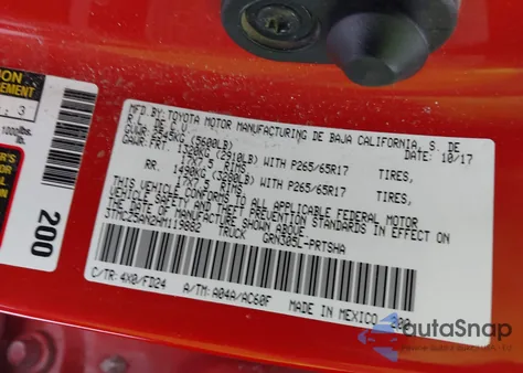 2020 Toyota Tacoma Trd Sport from USA, damaged, VIN 3TMCZ5AN6LM342659